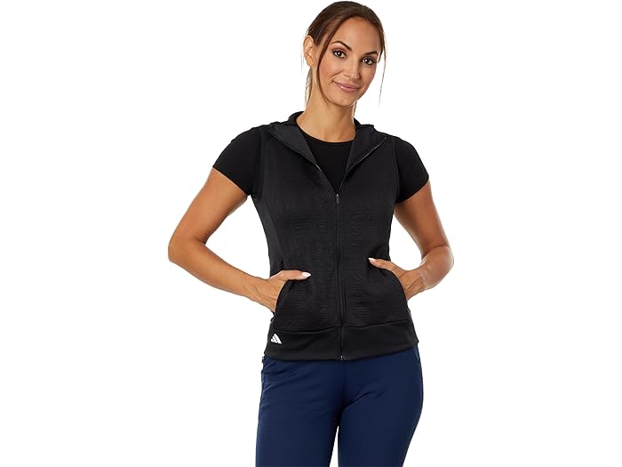 (取寄) アディダス ゴルフ レディース コールド.レディ ベスト adidas Golf women adidas Golf COLD.RDY Vest Black その1