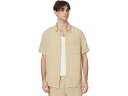 (取寄) メイドウェル メンズ Ss イージー リネン ソリッド Madewell men Ss Easy Linen Solid Light Sand(4)