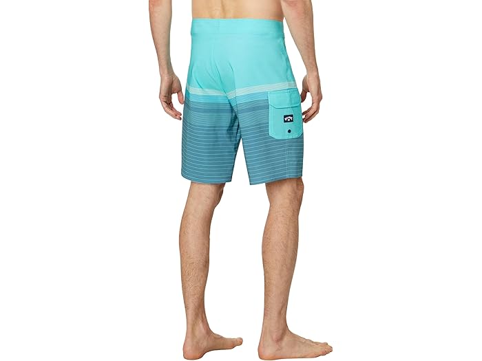 (取寄) ビラボン メンズ オール デイ ヘザー ストライプ プロ ボードショーツ Billabong men All Day Heather Stripe Pro Boardshort Bay Blue