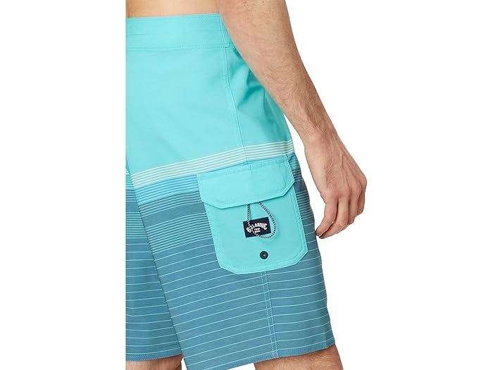 (取寄) ビラボン メンズ オール デイ ヘザー ストライプ プロ ボードショーツ Billabong men All Day Heather Stripe Pro Boardshort Bay Blue