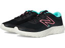 (取寄) ニューバランス スニーカー キッズ 520v8 New Balance Kids kids 520v8 (Big Kid) Black/Ultra Pink