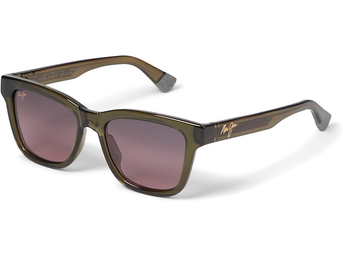 () ޥ  ϥΥϥ Maui Jim Hanohano Shiny Trans Green/Maui Rose Polariz...