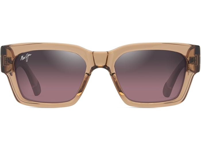 (取寄) マウイ ジム メンズ ケヌイ Maui Jim men Kenui Shiny Translucent Light Pink/Maui Rose Polarized(4)