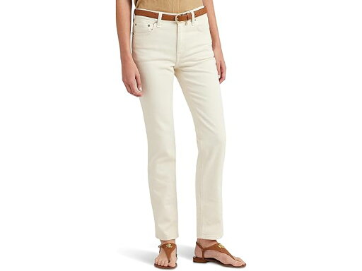 (取寄) ローレン ラルフローレン レディース ピティート ハイライズ ストレート アンクル ジーン Lauren Ralph Lauren women Petite High-Rise Straight Ankle Jean Cream Wash (取寄) ローレン ラルフローレン レディース ピティート ハイライズ ストレート アンクル ジーン Lauren Ralph Lauren women Petite High-Rise Straight Ankle Jean Cream Wash