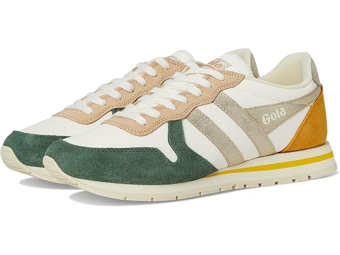 (取寄) ゴーラ レディース デイトナ クアドラント Gola women Daytona Quadrant Off-White/Evergreen/Gold/Sun