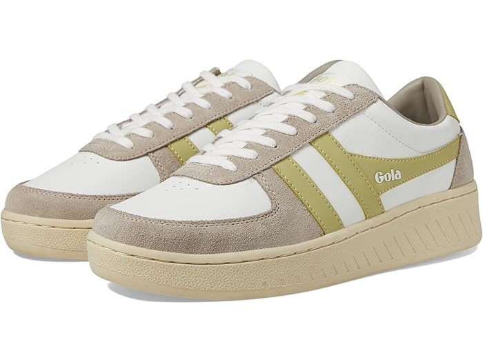 ()  ǥ ɥ ԥ奢 Gola women Grandslam Pure White/Feather Gre...