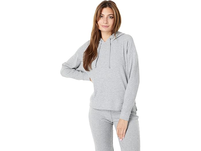 ()  ǥ ꡼ ѡ UGG women Kyree hoodie Grey Heather