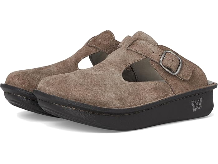 () 쥰ꥢ ǥ 饷å Alegria women Classic Taupe Suede