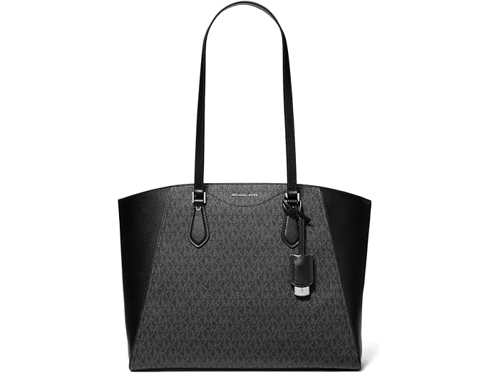 (取寄) マイケルコース レディース タリン ラージ マルチ ファンクション トップ ジップ トート MICHAEL Michael Kors women MICHAEL Michael Kors Taryn Large Multi Function Top Zip Tote Blackのサムネイル