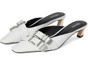 (取寄) マイケルコース レディース キトン ミュール MICHAEL Michael Kors women Darrington Kitten Mule Optic White(4)