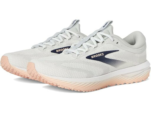 (取寄) ブルックス レディース レベル 7 Brooks women Revel 7 Oyster/White/Tropical Peach (取寄) ブルックス レディース レベル 7 Brooks women Revel 7 Oyster/White/Tropical Peach