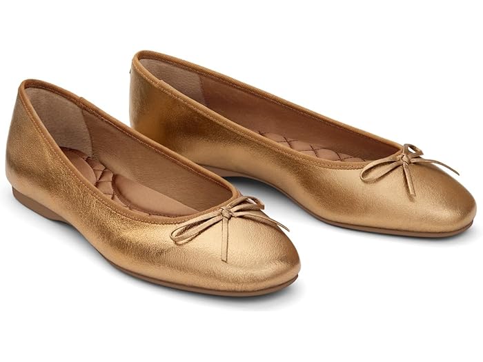 楽天ジェットラグ楽天市場店（取寄） バーディーズ レディース ハミングバード レザー フラッツ Birdies women Hummingbird Leather Flat Vintage Gold