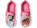 (取寄) ジョズモ ガールズ ディズニー プリンセス スリッポン スニーカー (トドラー/リトル キッド) Josmo girls Disney Princess Slip-On Sneaker (Toddler/Little Kid) Pink