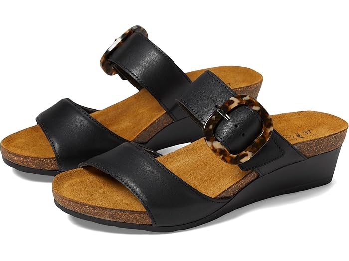 () ʥ ǥ 󥰥 Naot women Kingdom Jet Black Leather