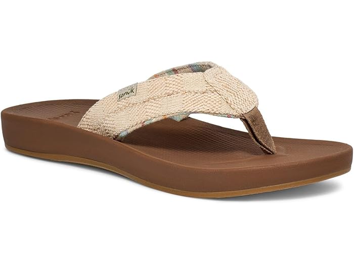 (取寄) サヌーク メンズ コズミック コースト ヘンプ Sanuk men Cosmic Coast Hemp Oatmeal