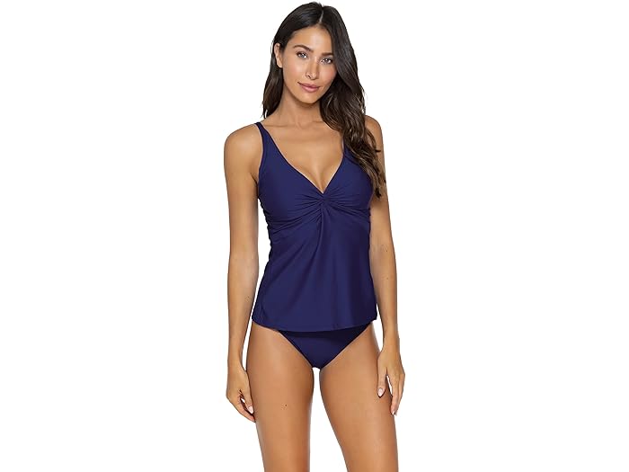 (取寄) サンセット レディース フォーエバー タンキニ (D-DD カップス) Sunsets women Forever Tankini (D-DD Cups) Indigo