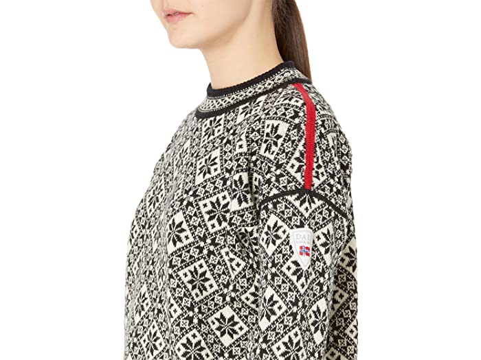 (取寄)ダーレオブノルウェーセーターDaleofNorwayBjorテクySweaterBlack/Off-White/Raspberry