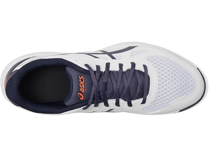 (取寄) アシックス メンズ アップコート 6 バレーボール シューズ ASICS men ASICS Upcourt 6 Volleyball Shoe White/Indigo Fog