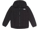 (取寄) ノースフェイス キッズ リバーシブル サーモボール フーデット ジャケット (トドラー) The North Face Kidss Reversible ThermoBall Hooded Jacket (Toddler) TNF Black
