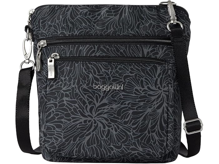 (取寄) バッガリーニ レディース モダン ポケット クロスボディ Baggallini women Baggallini Modern Pocket Crossbody Midnight Blossom