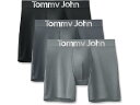 (取寄) トミー ジョン メンズ 3-パック 360 スポーツ ミクロ ボクサー ブリーフ Tommy John men Tommy John 3-Pack 360 Sport Micro Boxer Brief Black/Turbulence/Monument