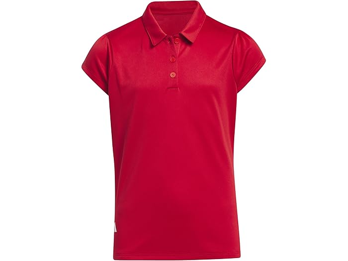 (取寄) アディダス ゴルフ キッズ ガールズ パフォーマンス ゴルフ ポロ シャツ (リトル キッズ/ビッグ キッズ) adidas Golf Kids girls adidas Golf Kids Performance Golf Polo Shirt (Little Kids/Big Kids) Collegiate Red