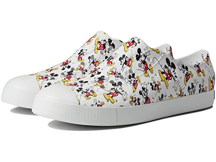 (取寄) ネイティブシューズ ジェファーソン ディズニー プリント Native Shoes Native Shoes Jefferson Disney Print Shell White/Shell White/Mickey All Over Printのサムネイル