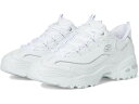 (取寄) スケッチャーズ スニーカー レディース ディーライツ ハンズフリー スリップインズ SKECHERS women D'Lites Hands Free Slip-INS White Silver