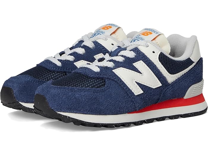 (取寄) ニューバランス スニーカー キッズ 574 New Balance Kids kids 574 (Little Kid) Nb Navy/Blast Red