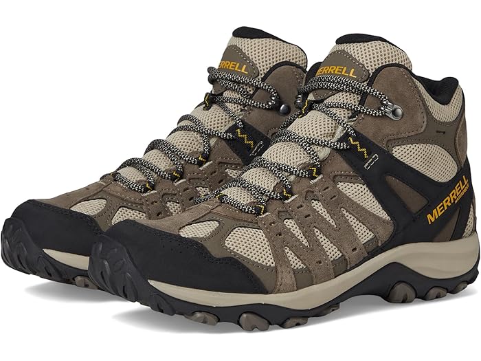 (取寄) メレル メンズ アクセンター 3 ミッド Wp Merrell men Accentor 3 Mid Wp Boulder/Old Gold