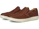 (取寄) ジョンストン&マーフィー メンズ マクガフィー 2 ウーブン スリッポン Johnston & Murphy men Mcguffey 2 Woven Slip-On Tan Woven Full Grain