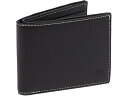 (取寄) ジョンストン&マーフィー キングストン ビルフォールド ウォレット Johnston & Murphy Kingston Billfold Wallet Black Pebbled(4)