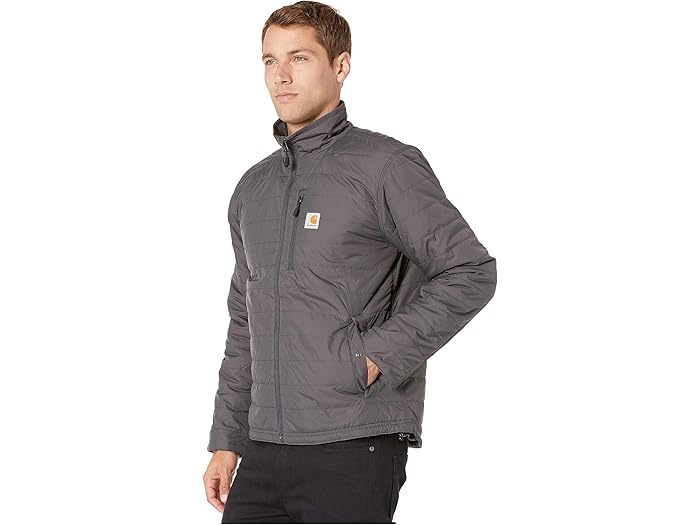 (取寄) カーハート メンズ レイン ディフェンダー リラックスド-フィット フィット Lw インサレーテッド ジャケット Carhartt men Rain Defender Relaxed Fit LW Insulated Jacket Shadow