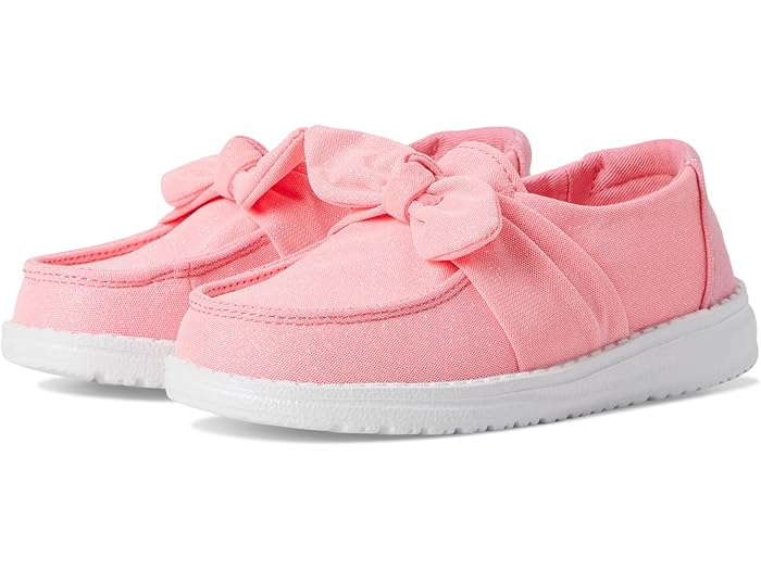 (取寄) ヘイデュードキッズ ガールズ ウェンディ ボウ スターダスト (トドラー) Hey Dude Kids girls Wendy Bow Stardust (Toddler) Pink