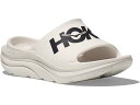 (取寄) ホカオネオネ オラ アスレチック スライド Hoka Ora Athletic Slide White/Black