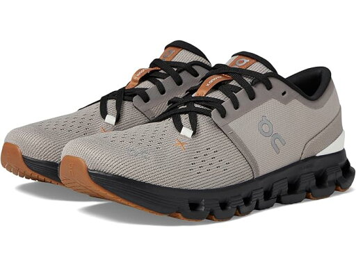 (取寄) オン メンズ クラウド X 4 On men Cloud X 4 Fog/Black (取寄) オン メンズ クラウド X 4 On men Cloud X 4 Fog/Black