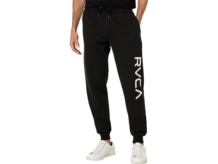 () 롼  ӥå åȥѥ RVCA men Big Sweatpants Black 1