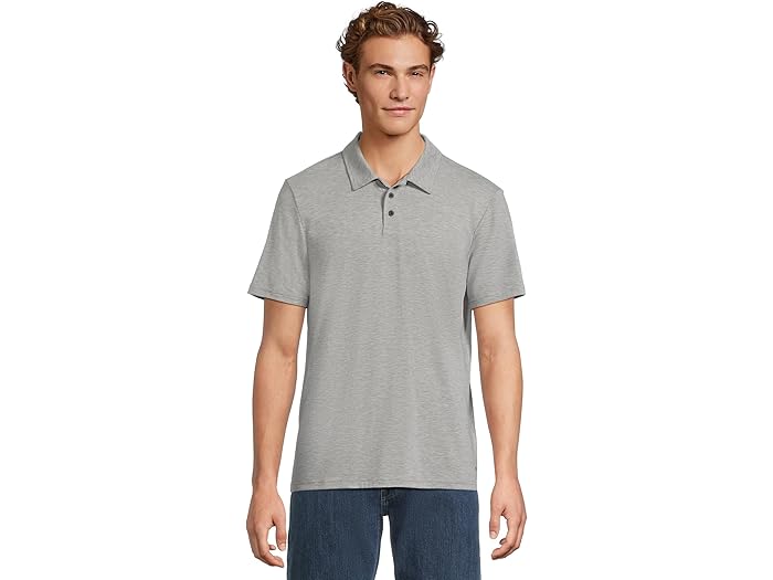 () 롼  Х ݥ RVCA men BALANCE POLO Heather Grey