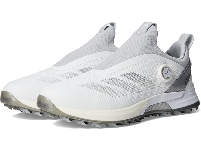 (取寄) アディダス ゴルフ メンズ アディゼロ ZG ボア スパイクレス ゴルフ シューズ adidas Golf men Adizero ZG BOA Spikeless Golf Shoes Footwear White/Silver Metallic/Light Solid Grey