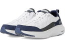 (取寄) スケッチャーズ スニーカー メンズ コンツアー フォーム コージー フィット ハンズフリー スリップインズ SKECHERS men Contour Foam Cozy Fit Hands Free Slip-in White/Navy