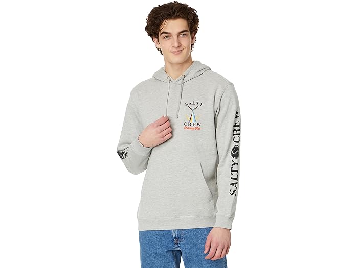 楽天ジェットラグ楽天市場店（取寄） ソルティ クルー メンズ テールド フード フリース Salty Crew men Tailed Hood Fleece Grey Heather