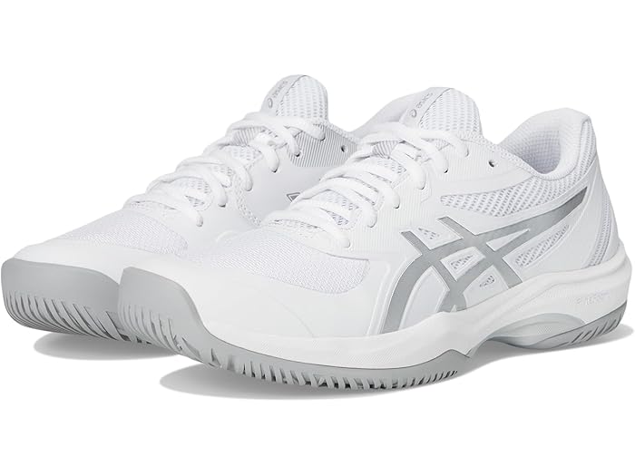 (取寄) アシックス レディース ゲーム FF テニス シューズ ASICS women Game FF Tennis Shoes White/Pu..