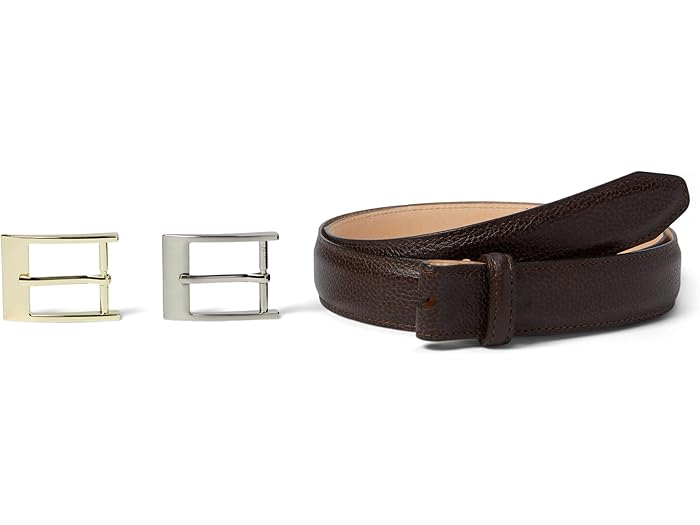 (取寄) マーティン ディングマン メンズ デラニー 2 バックル Martin Dingman men Delaney 2 Buckle Dark Brown