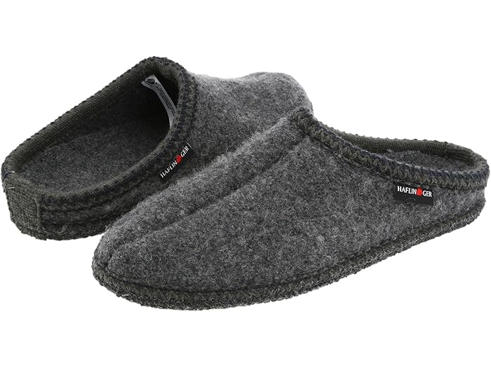 (取寄) ハフリンガー アズ クラシック スリッパ Haflinger AS Classic Slipper Grey