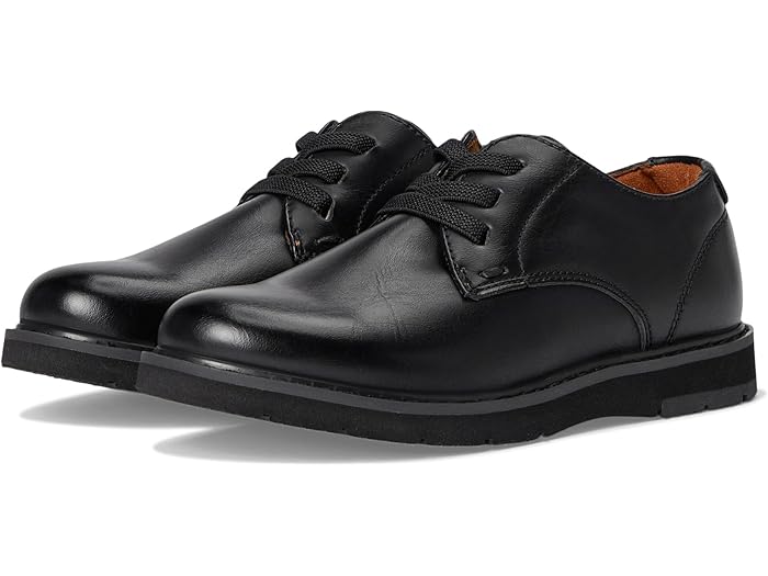 (取寄) フローシャイム キッズ ボーイズ ヴィーブ プレーン トゥ オックスフォード ジュニア (トドラー/リトル キッド/ビッグ キッド) Florsheim Kids boys Vibe Plain Toe Oxford Jr. (Toddler/Little Kid/Big Kid) Black Smooth