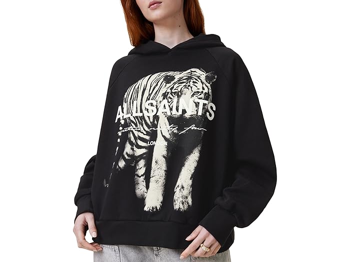 () 륻 ǥ å  աǥ AllSaints women Kit Talon Hoody Black
