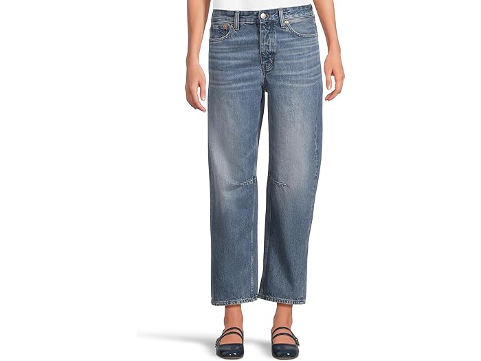 (取寄) メイドウェル レディース ザ ダーテド バレル ジーン イン ウォッシュ Madewell women The Darted Barrel Jean in Irmo Wash Irmo Wash
