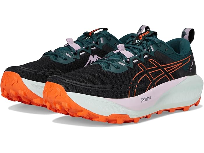 () å ǥ -ȥ֡ 13 ASICS women GEL-Trabuco 13 Black/Nova Ora...