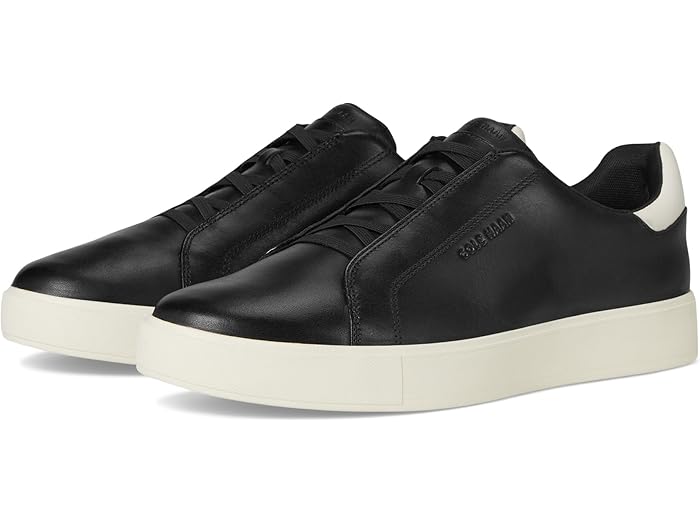 (取寄) コールハーン メンズ グランドプロ ラグゼ スリッポン スニーカー Cole Haan men Grandpro Luxe Slip-On Sneakers Black/Ivory