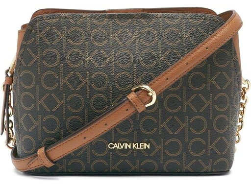 (取寄) カルバンクライン レディース ヘイリー シグニチャー トリプル コンパートメント チェイン クロスボディ Calvin Klein women Hailey Signature Triple Compartment Chain Crossbody Brown/Khaki/Caramel Linear (取寄) カルバンクライン レディース ヘイリー シグニチャー トリプル コンパートメント チェイン クロスボディ Calvin Klein women Hailey Signature Triple Compartment Chain Crossbody Brown/Khaki/Caramel Linear